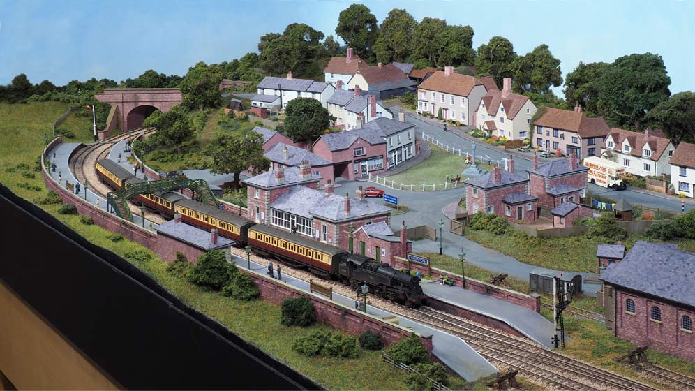 North end of the layout