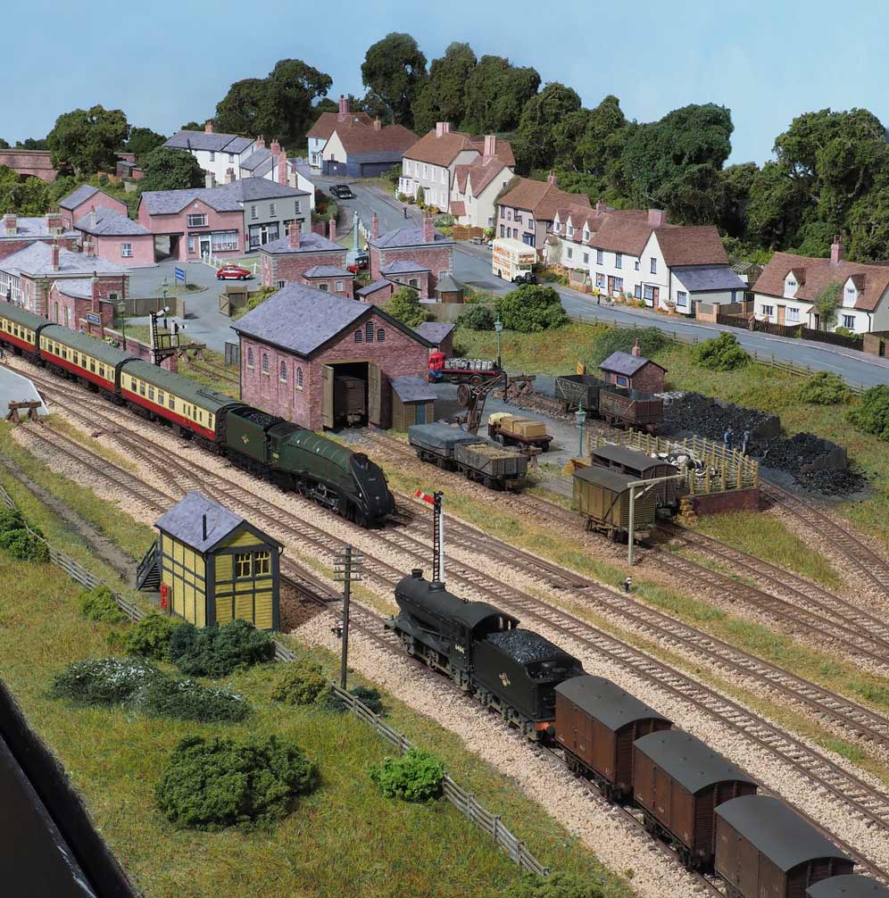 North end of layout
