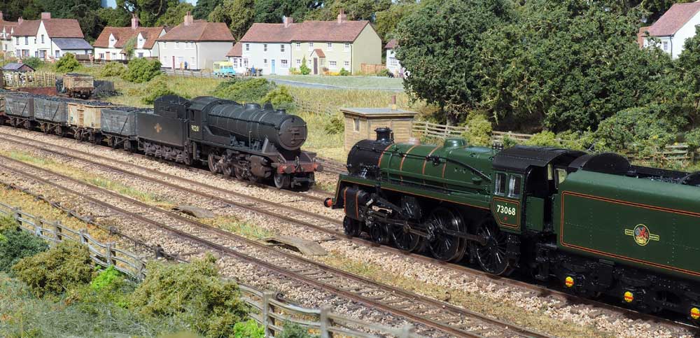 ex-WD and BR Class 5 meet