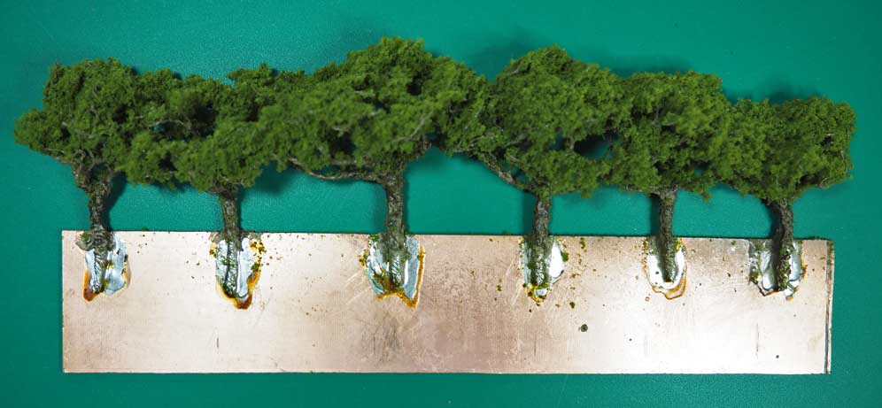 Low relief trees