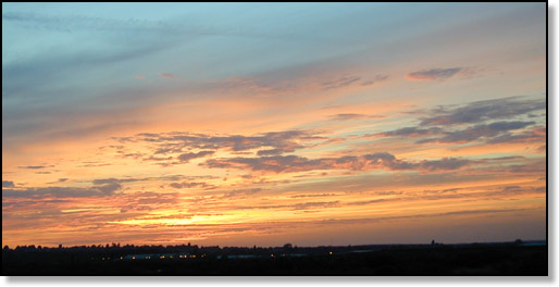 Sunset - May 2001