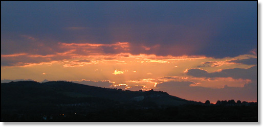 Sunset - August 2001