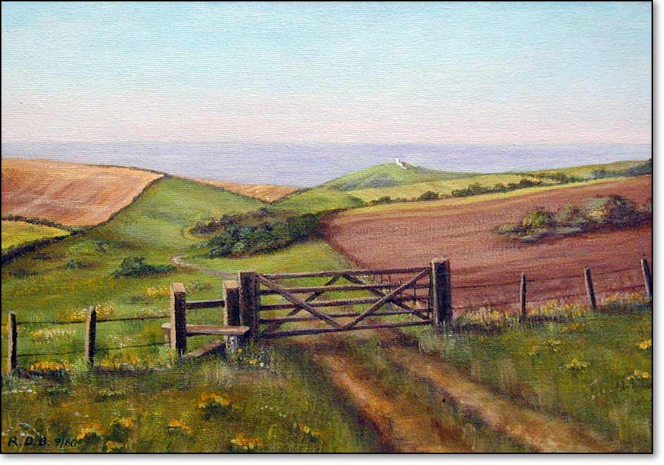 The South Downs near Beachy Head